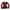 Japanese brand Coquette Casual Blouse Wanita burgundy white photo 1