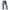 Japanese Brand Y2K Grunge Flare Pants Wanita Gray Blue