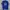 Y2K Casual T-shirt Pria blue photo 1