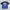 Casual T-shirt Pria blue photo 3