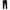 Dirk Bikkembergs Goth Avant Garde Jeans Pria Black
