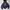 Vintage Hoody Pria navy photo 3