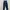 Streetwear Casual High waisted jeans Wanita navy photo 1