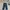Streetwear Y2K Wide Leg Jeans Wanita Blue