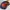 Goth Biker Hat Pria navy orange photo 7