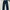 Casual High Waisted Jeans Wanita Blue