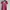H&M Minimalist Midi Dress Wanita Pink