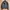 Casual Leather Jacket Pria Black