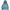Angel Blue Vintage Y2K Puffer jacket Wanita blue photo 2