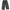 Streetwear Skater Jeans Pria black gray photo 2
