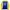 Angel Blue Vintage Y2K Sweatshirt Wanita Blue Yellow