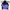 H&M Streetwear Casual Hoody Pria purple black photo 1