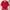 Minimalist Casual Blouse Wanita white red photo 1