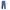Minimalist Casual High waisted jeans Wanita navy photo 2