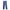 Minimalist Casual High waisted jeans Wanita navy photo 1