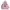 Thrasher Luxury Skater Hoody Pria pink photo 2