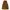 Vintage Luxury Maxi Skirt Wanita Brown
