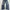 Japanese brand Vintage Y2K Flare pants Wanita white blue photo 2