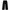 Japanese Brand Streetwear Casual Jeans Pria Black