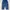 Streetwear Skater Jeans Pria black blue photo 2