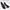 Minimalist Casual Heels Wanita black photo 1