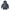 Goth Avant Garde Hoody Pria Black Gray