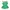 Japanese brand Fairy Coquette Cami top Wanita green photo 1