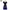 Grunge Goth Midi Dress Wanita Black Blue