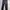 H&M Streetwear Emo Wide leg jeans Wanita black photo 2