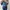 Goth Casual Denim jacket Wanita blue photo 4