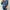 Goth Casual Denim jacket Wanita blue photo 3