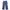 Japanese Brand Streetwear Skater Jeans Pria Black