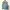 Casual Denim jacket Wanita white blue photo 1