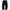H&M Streetwear Avant Garde Jeans Pria black photo 1