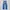 ZARA Streetwear Y2K Jeans Pria white blue photo 2