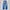 ZARA Streetwear Y2K Jeans Pria white blue photo 1