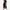 H&M Minimalist Casual Crop top Wanita black photo 1