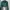 Y2K Goth Shirt Wanita Green