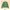 MLB Vintage Casual Crop Top Wanita Green Tan