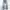 ZARA Streetwear Jeans Pria White Blue