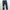 Biker Casual Jeans Pria navy photo 3