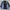 Vintage Streetwear Casual Shirt Pria Navy Blue