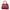Minimalist Casual Handbag Wanita Burgundy