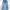 Streetwear Skater Jeans Pria White Blue