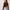 Shein Y2K Cottagecore Crop Top Wanita Brown