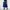 Uniqlo Y2K Casual Skirt Wanita navy blue photo 2