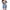 Y2K Coquette Bodycon Dress Wanita Blue