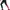 Biker Sportswear Legging Wanita Pink Black