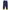 Loewe Grunge Indie High Waisted Jeans Wanita Blue