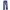 True Religion Gorpcore Futurist Flare Pants Wanita Blue
